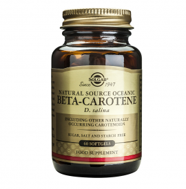 Solgar Beta-Carotene 7 mg Natural Source Oceanic 60 softgels