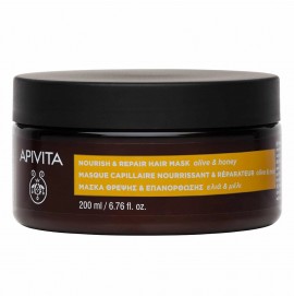 Apivita Hair Care Nourish & Repair Hair Mask olive & honey 200 ml