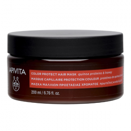 Apivita Color Protect Μάσκα Μαλλιών Προστασίας Χρώματος 200 ml