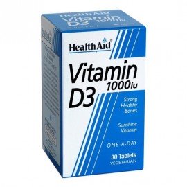 Health Aid Vitamin D3 1000 IU 30 tabs