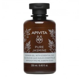 Apivita Pure Jasmine Shower Gel with essential oils 250 ml