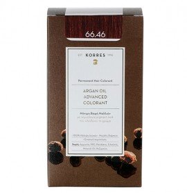 Korres Βαφή Argan Oil Advanced Colorant 66.46 Έντονο Κόκκινο Βουργουνδίας
