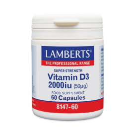 Lamberts Vitamin D3 2000 IU (50 mcg) 60 caps