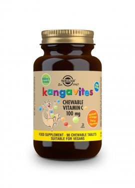 Solgar Kangavites chewable vit.C 100 mg Orange flavour 90 tabs