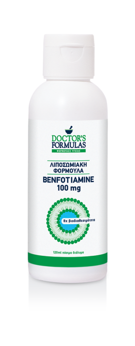 Doctors Formulas Λιποσωμιακή Φόρμουλα Benfotiamine 100 mg 120 ml