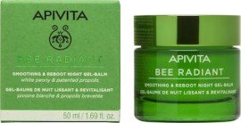 Apivita Bee Radiant Gel-Balm Νύχτας για Λείανση & Αναζωογόνηση 50 ml