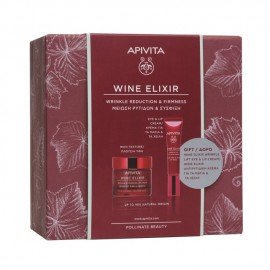 Apivita Promo Wine Elixir Wrinkle & Firmness Rich Texture Cream 50 ml + Δώρο Wrinkle Lift Eye & Lip Cream 15 ml