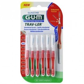GUM Trav-Ler Interdental 0.8 mm 6 brushes