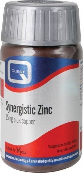 Quest Synergistic Zinc 15 mg with copper 90 tabs