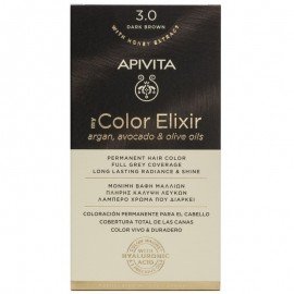 Apivita My Color Elixir Μόνιμη Βαφή Μαλλιών No 3.0 Καστανό Σκούρο