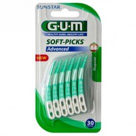 GUM Soft Picks Advanced Regular/Medium 30 pcs