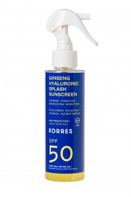 Korres Ginseng Hyaluronic Splash Sunscreen SPF50 Spray 150 ml