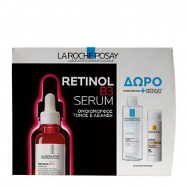 La Roche Posay Promo Retinol B3 Serum 30ml & Δώρο Eau Micellaire Ultra 50ml & Anthelios Age Correct Spf50 3ml