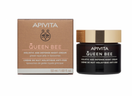 Apivita Queen Bee Κρέμα Νύχτας Ολιστικής Αντιγήρανσης 50 ml