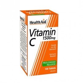 Health Aid Vitamin C 1500 mg Vegan 100 tabs