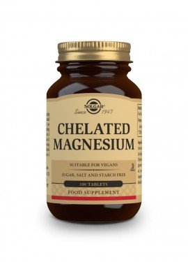 Solgar Chelated Magnesium 100 mg 100 tabs