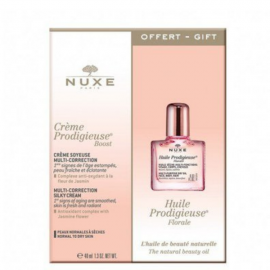 Nuxe Promo Prodigieuse Boost Multi Correction Silky Cream 40ml & Free Huile Prodigieuse Floral 10ml