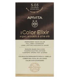 Apivita My Color Elixir 5.03 Καστανό Ανοιχτό Φυσικο μελί