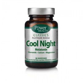 Power of Nature Platinum Range Cool Night Melatonin 30 caps