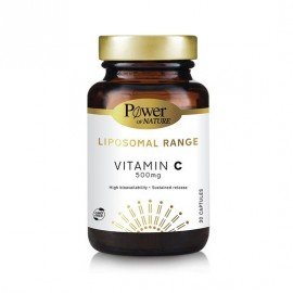 Power of Nature Liposomal Range Vitamin C 500 mg 30 caps