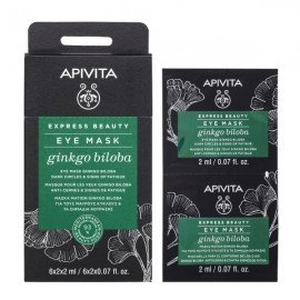 Apivita Express Beauty Eye mask Ginkgo biloba 2 x 2 ml