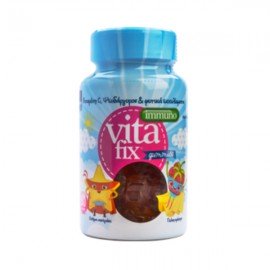 Intermed Vitafix Immuno Gummies Ζελεδάκια με Γεύση Σμέουρο 60 τεμάχια