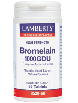 Lamberts Bromelain 1000 Gdu 60tabs