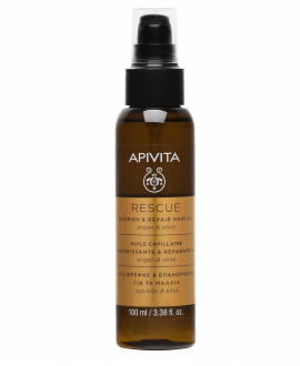 Apivita Hair Care Rescue Hair Oil Nourishing & Repairing argan & olive 100 ml