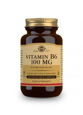 Solgar Vitamin B-6 100 mg 100 veg caps
