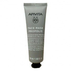 Apivita Black Face Mask Propolis Purifying & Oil Balancing 50 ml