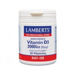 Lamberts Vitamin D3 2000 IU (50 mcg) 30 caps
