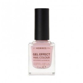 Korres Gel Effect Nail Colour 04 Peony Pink 11 ml