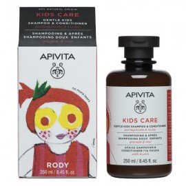 Apivita Kids Σαμπουάν-Conditioner ρόδι & μέλι Rody 250 ml