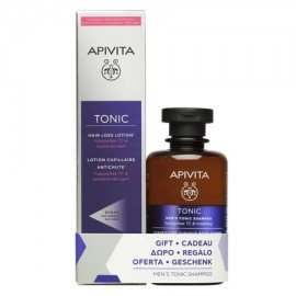 Apivita Hair Loss Lotion - 150ml & Δώρο Mens Tonic Σαμπουάν Κατά της Τριχόπτωσης - 250ml