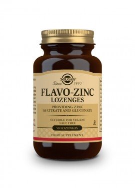 Solgar Flavo-Zinc 23 mg 50 lozenges