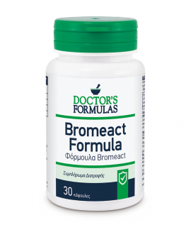 Doctors Formulas Bromeact - Φόρμουλα Αντιφλεγμονώδης 30 κάψουλες