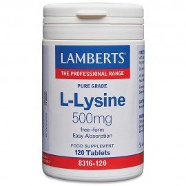 Lamberts L-Lysine 500 mg 120 tabs