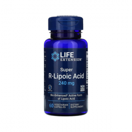 Life Extension Super R-Lipoic Acid 240 mg 60 veg. caps