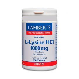 Lamberts L-Lysine 1000 mg 120 tabs