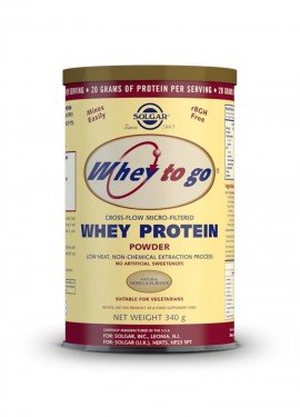Solgar Whey To Go Protein 340gr Vanilla