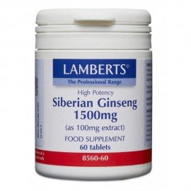 Lamberts Siberian Ginseng 1500 mg 60 tabs