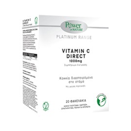 Power of Nature Platinum Range Vitamin C Direct 20 sticks