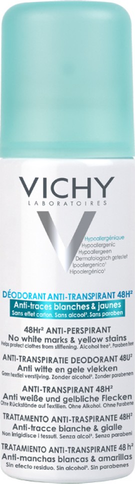 Vichy Deodorant Spray Against Marks 48 hours 125 ml