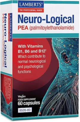 Lamberts Neuro-Logical Pea Συμπλήρωμα Διατροφής Για Το Νευρικό Σύστημα 60 κάψουλες