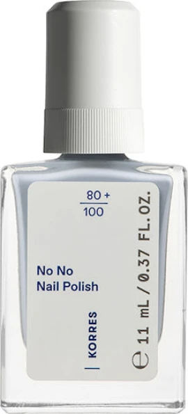 Korres No No Gloss Βερνίκι Νυχιών Μακράς Διαρκείας 72 Pastel Blue 11ml