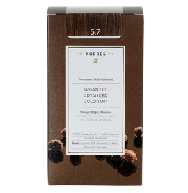 Korres Βαφή Argan Oil Advanced Colorant 5.7 Σοκολατί