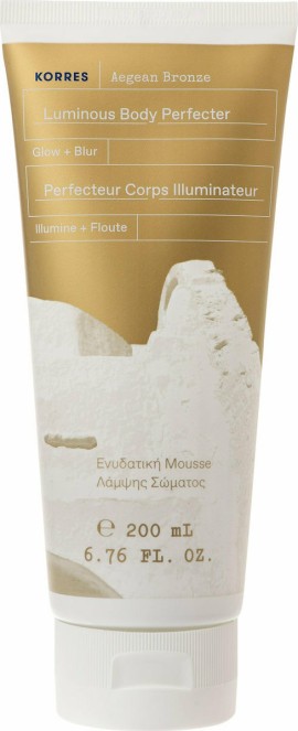 Korres Aegean Bronze Ενυδατική Mousse Λάμψης Σώματος 200 ml