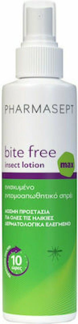 Pharmasept Bite Free Insect Max Lotion Spray Insect Repellent Lotion 100 ml