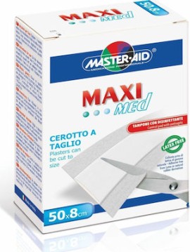 Master Aid Αυτοκόλλητο Επίθεμα Maxi Med 50x8cm 1τμχ