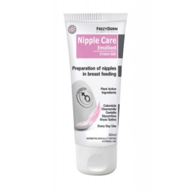 Frezyderm Nipple Care Emollient Cream Gel, Protection-Education of Nipples during Pregnancy-Breastfeeding 40ml